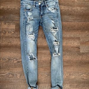 AE skinny jeans